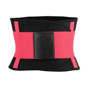 pink snatch belt sports belt waist trainer activewear performance